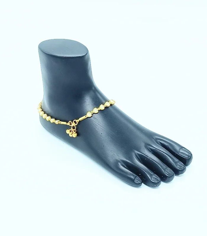 Fusion Anklet Modern Traditional Mix