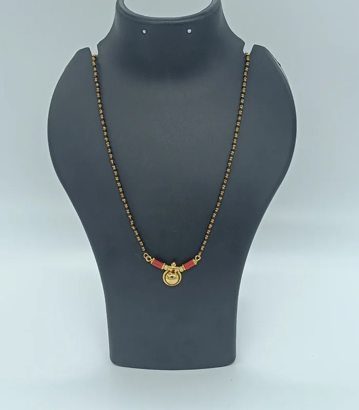 One Gram Gold Traditional Long Chain Mangalasutra