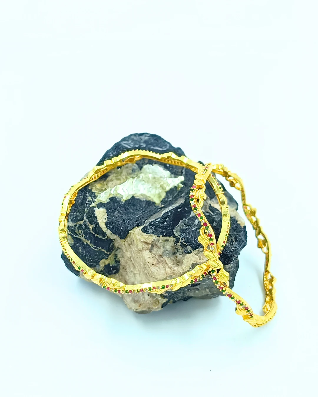 Impon Traditional Bangle Pair